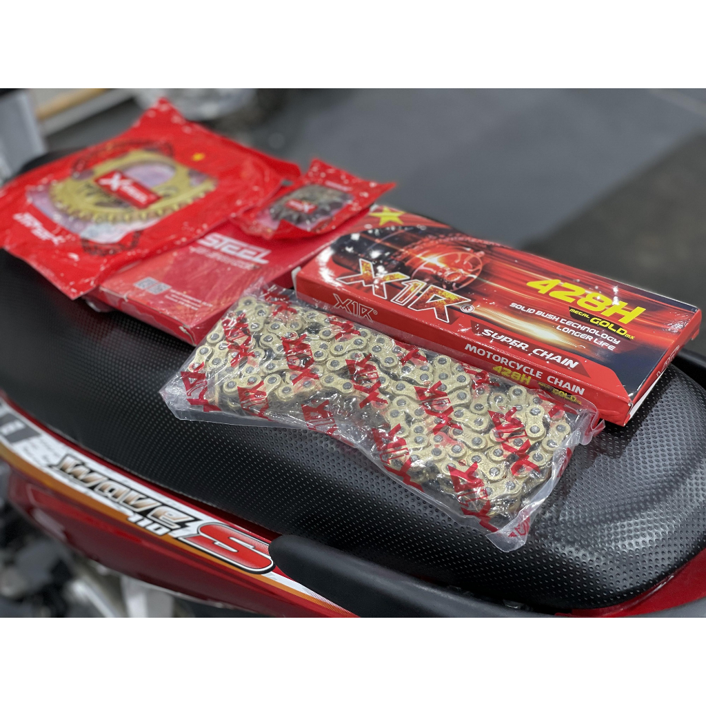 Bộ nhông sên dĩa X1R cho Exciter 135/150/155, Winner, Wave RS, Future,....070913, 070914, 070915, 070916, 070917, 070918