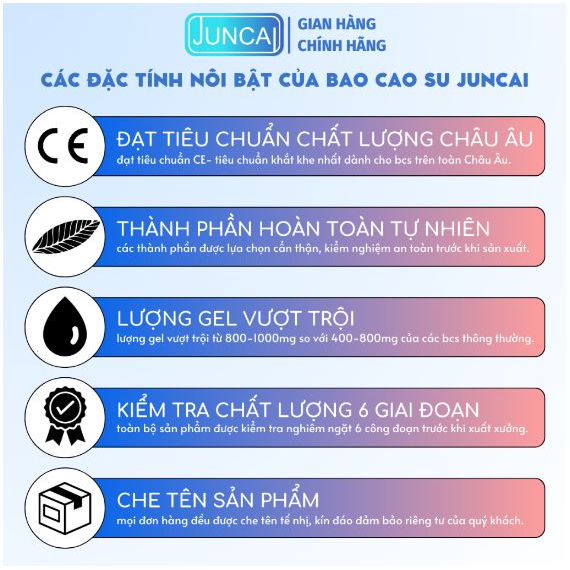 BAO CAO SU JUNCAI 001, MỎNG 0.01, NHIỀU GEL, GÂN GAI, KÉO DÀI