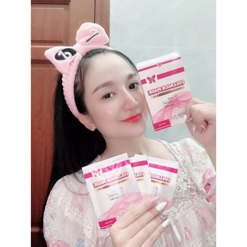 Ủ TRẮNG DA MẶT COLLAGEN,mờ nám tàn nhang