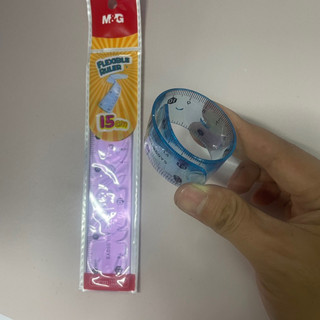 Thước kẻ dẻo chất lượng thương hiệu MG 15cm/20cm/30cm ARL963Y7/ ARL963Y8