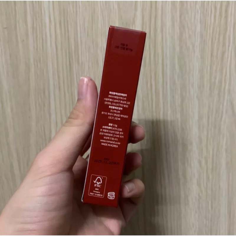 Son tint lì Romand Juicy Lasting Tint Ripe Fruit 5.5g