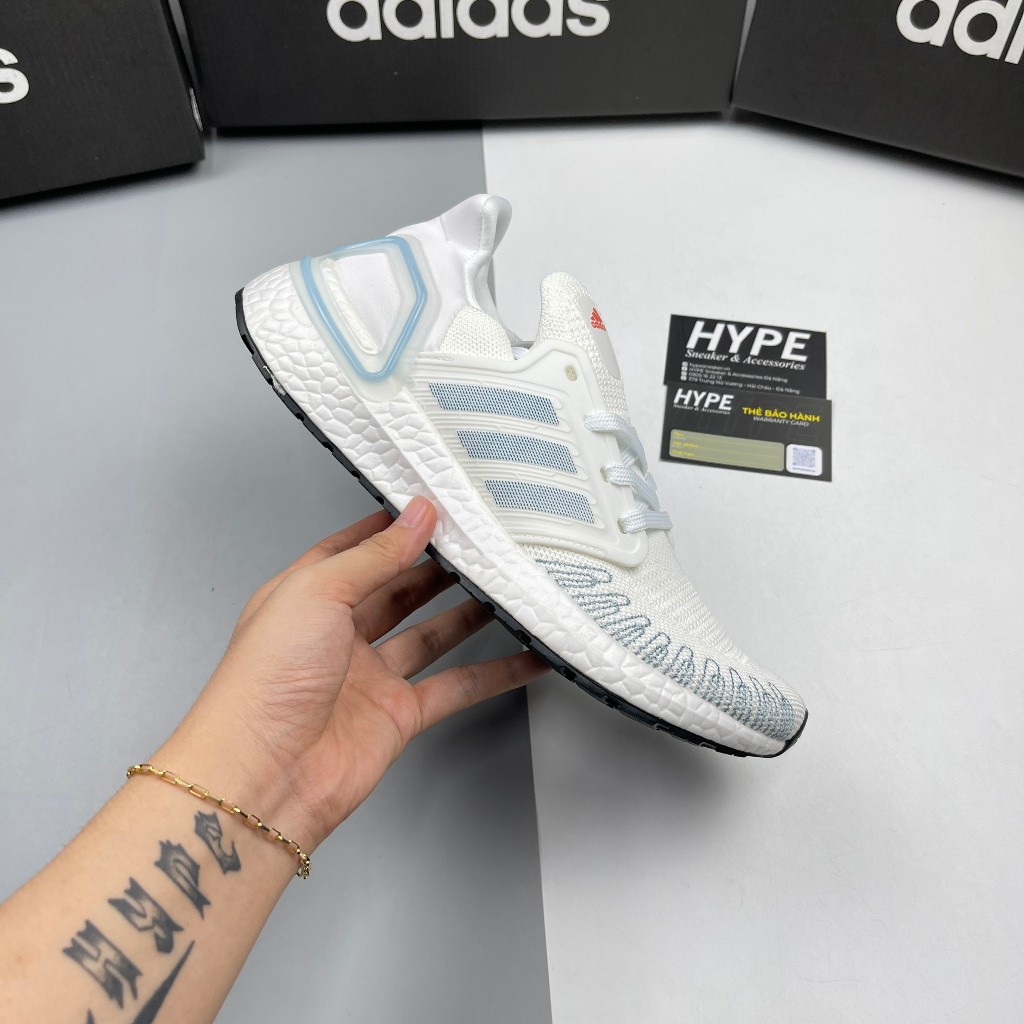 Giày Thể Thao Ultraboost 20 Black White/Black/ Grey /white( trắng đen, đen, xám, trắngHype Sneaker / Phiên Bản 1:1 Chuẩn