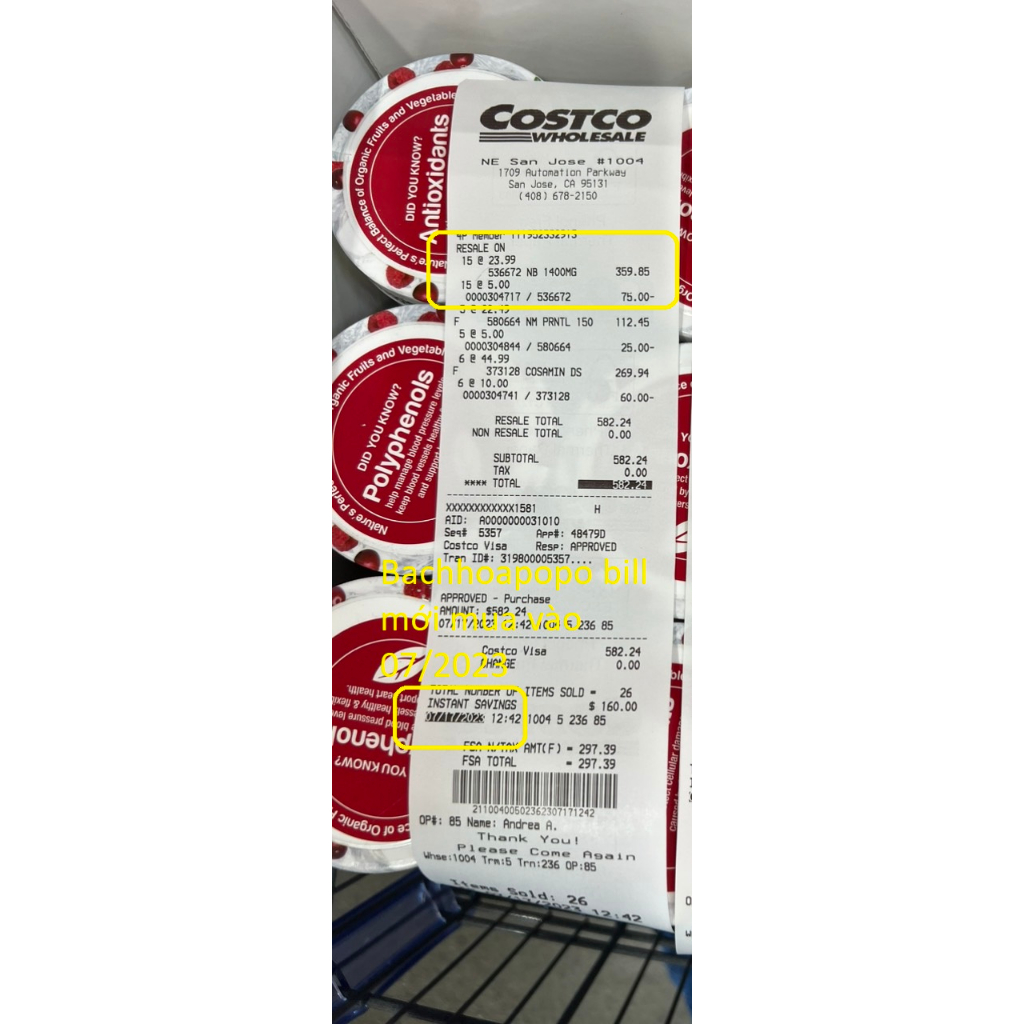 Dầu cá Fish oil Nature’s Bounty 1400mcg 130 viên fish 130v