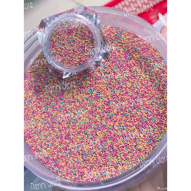 Hạt vitamin rắc kem kích trắng 10g