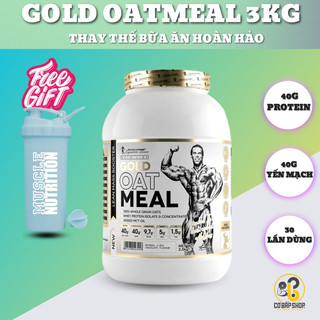 GOLD OAT MEAL - BỮA ĂN THAY THẾ THÔNG MINH - ĐẦY ĐỦ DINH DƯỠNG BỮA ĂN HOÀN HẢO - Hỗ trợ phát triển cơ bắp - ( HỦ 3KG )