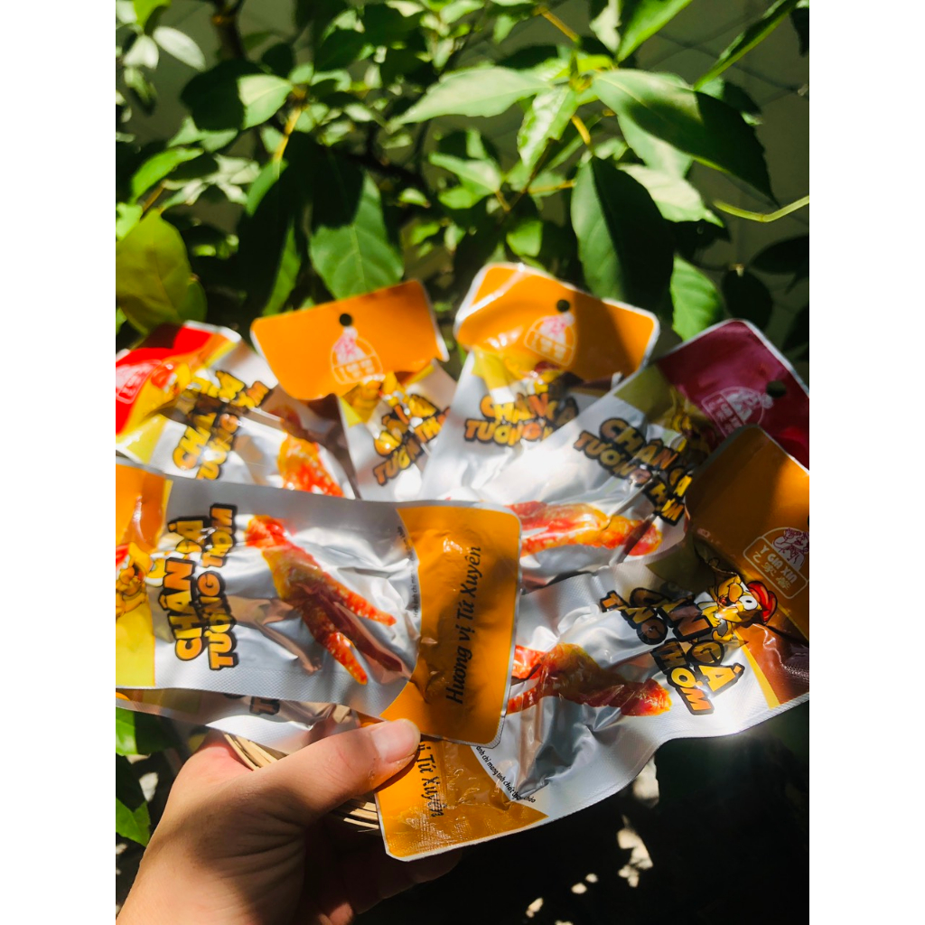 Siêu COMBO Chân Gà Tương Thơm - Đồ Ăn Vặt Chân Ái Dành Cho Người Việt