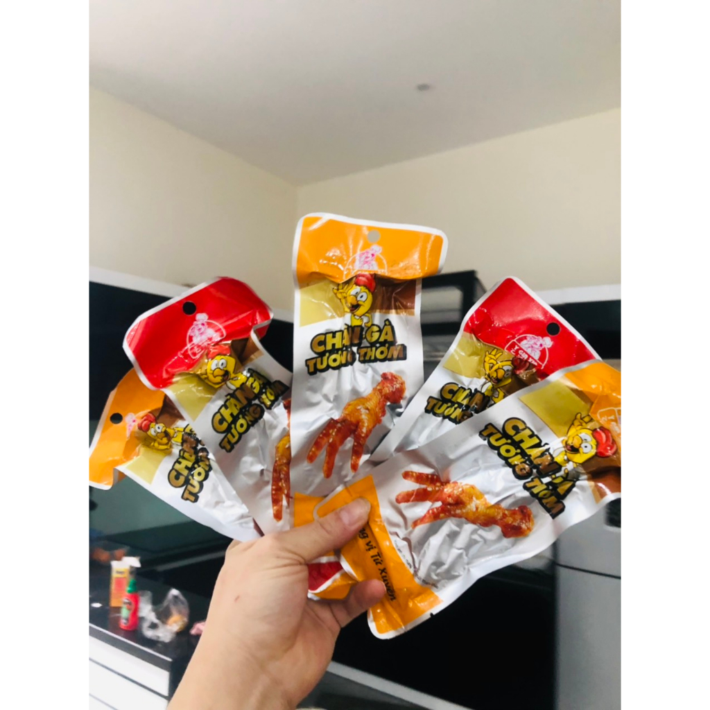 Siêu COMBO Chân Gà Tương Thơm - Đồ Ăn Vặt Chân Ái Dành Cho Người Việt