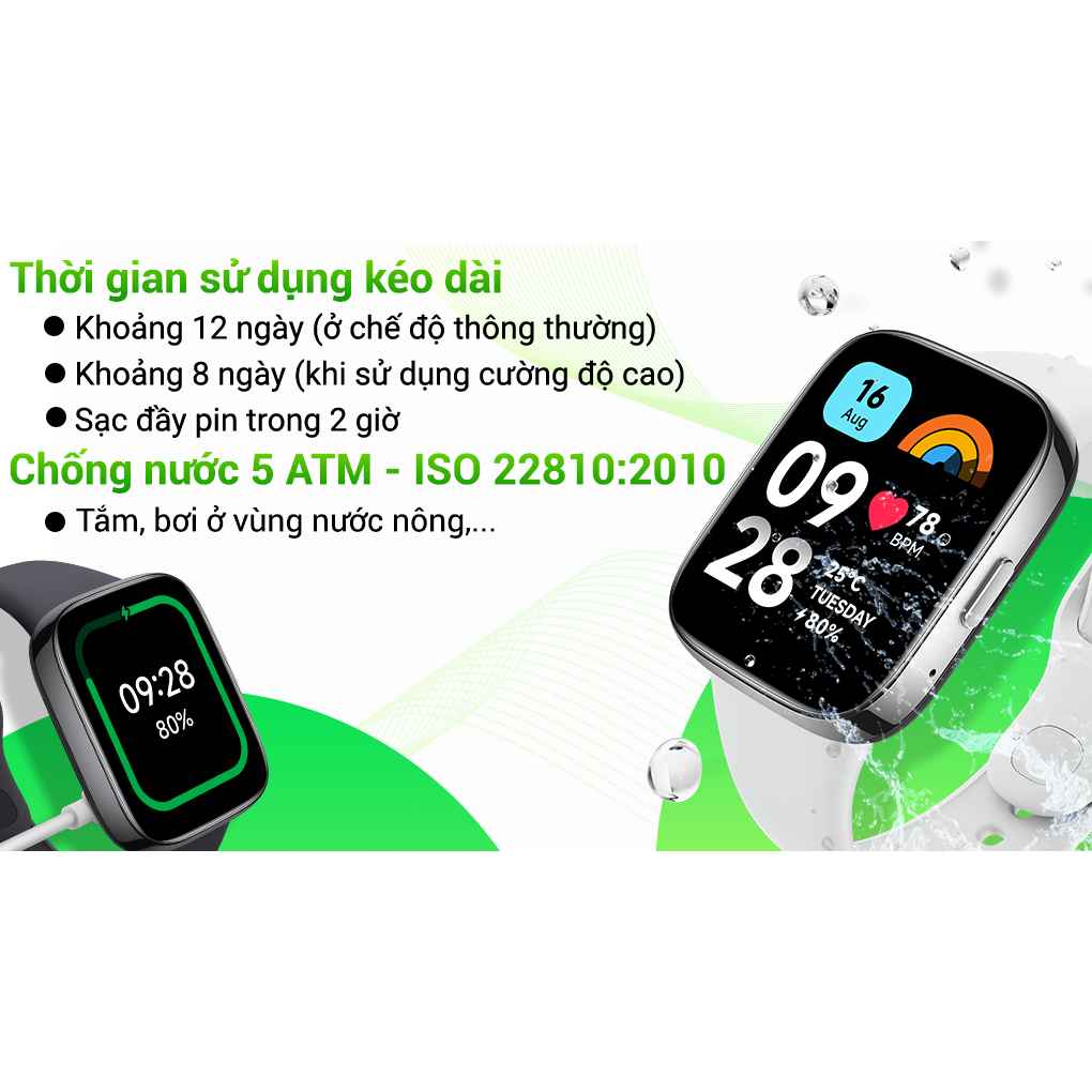 Đồng hồ thông minh Xiaomi Redmi Watch 3 Active