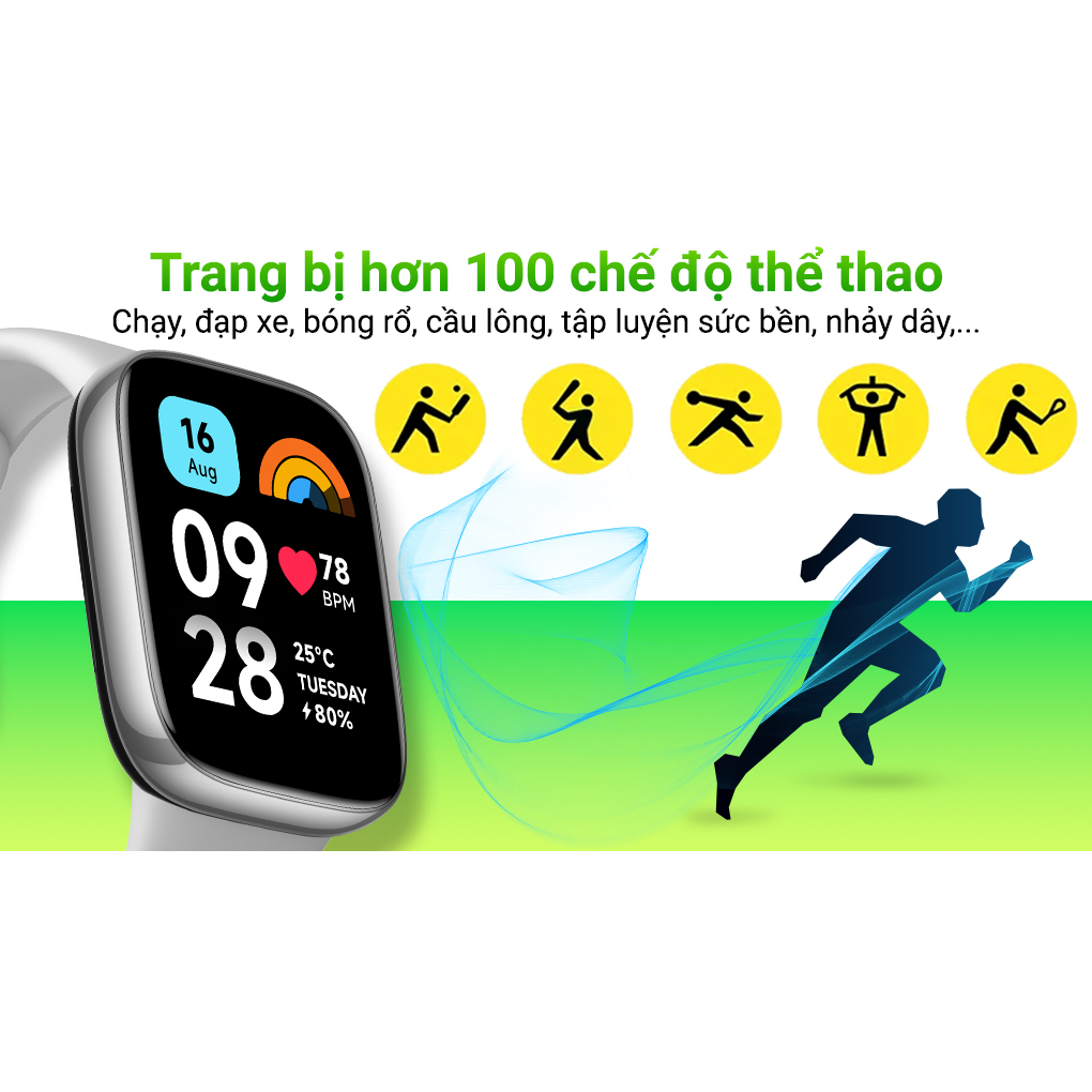 Đồng hồ thông minh Xiaomi Redmi Watch 3 Active