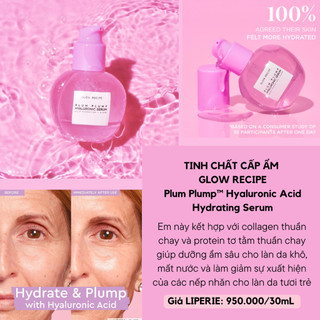 [Glow Recipe] Tinh chất cấp ẩm Glow Recipe Plum Plump Hyaluronic Acid Serum