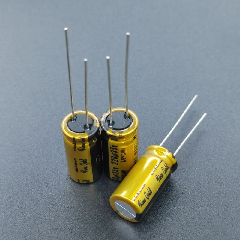 Tụ điện 220uF 35V Nichicon Fine Gold FG