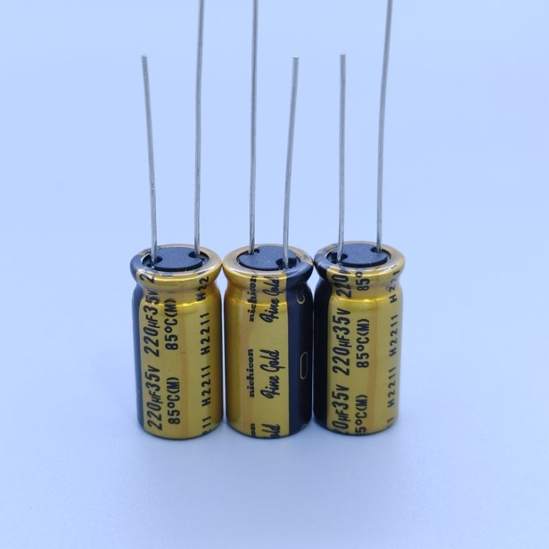 Tụ điện 220uF 35V Nichicon Fine Gold FG