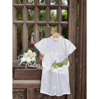 set bộ đồ lam cho bé gái