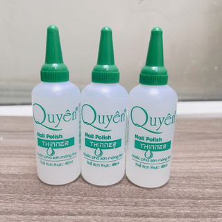 Nước pha sơn móng tay cao cấp Quyên 40ml / nước pha sơn thường