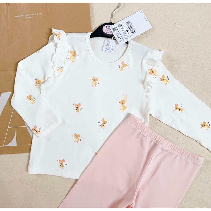 Set 2 bộ cotton thỏ zrrr siêu xinh