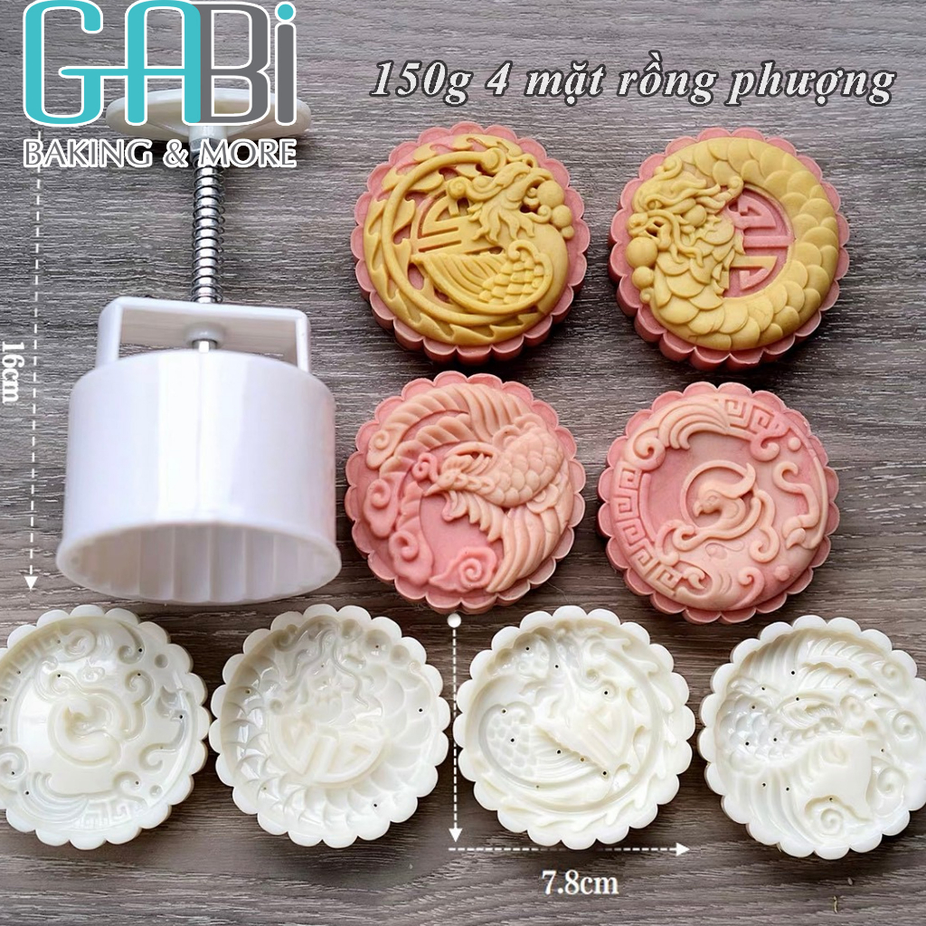 Khuôn bánh 150-180g trung thu