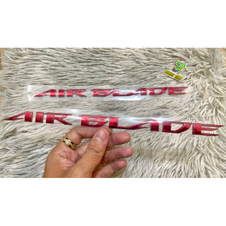 Tem chữ nổi airblade đỏ 2013 -2015, chữ nổi cao cấp