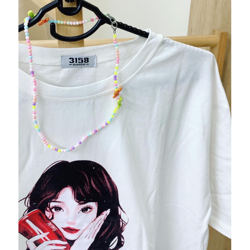 Áo thun hình cô gái