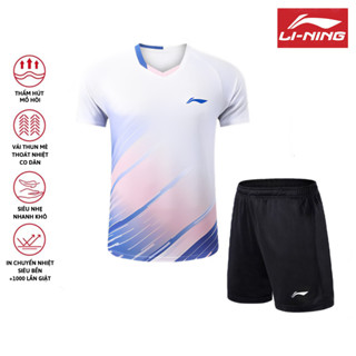 Quần Áo Cầu Lông Lining Chuyên Nghiệp Sử Dụng Trong Thi Đấu Cầu Lông M4S06