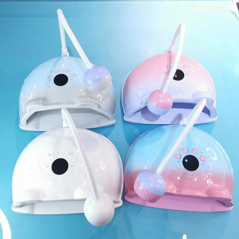 Máy hơ sơn gel ombre 2 in 1 công suất 48W tiện lợi kèm đèn hơ nhỏ siêu xinh