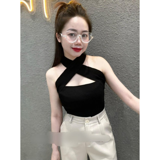 YO ÁO LEN CỔ CHÉO 4 MÀU CHO NỮ