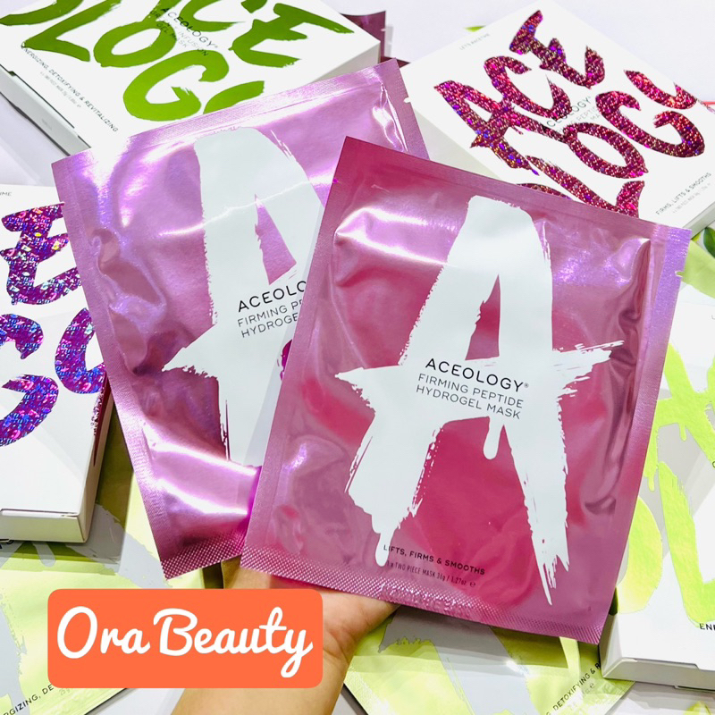 Mặt nạ làm sáng săn chắc da ACEOLOGY Firming Peptide Hydrogel Mask