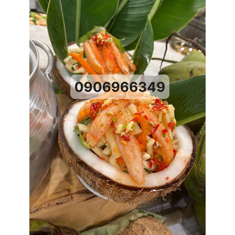 Thịt cua tuyết canada siêu ngon ko xương vỉ 300 gr