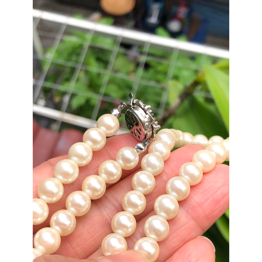 Dây chuyên t.rai đá, hàng si Nhật, còn đẹp