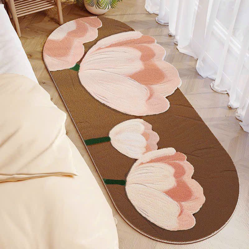 Thảm lông cừu,thảm trải chân giường,thảm decor,thảm trang trí họa tiết đẹp