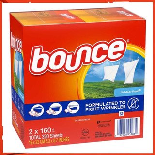 Giấy Thơm Quần Áo Bounce Chính Hãng Mỹ 160 tờ Làm Mềm Vải Tách { Có tách lẻ }