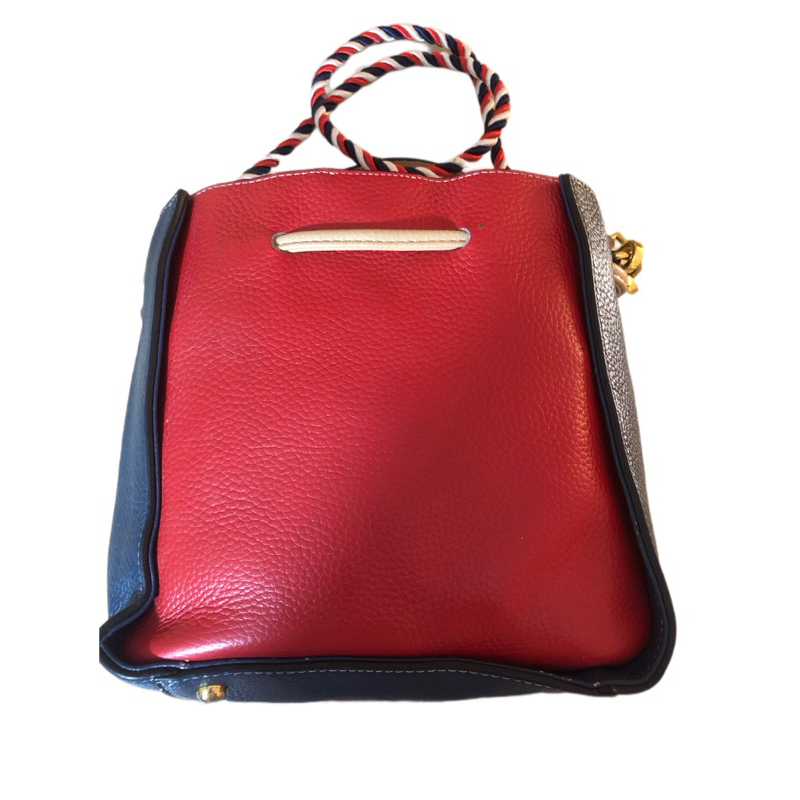 Túi bucket nữ đeo chéo da thật phong cách thời trang đường phố