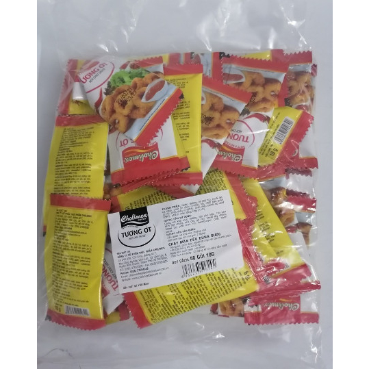 Thùng tương ớt / tương cà cholimex gói 10gr -