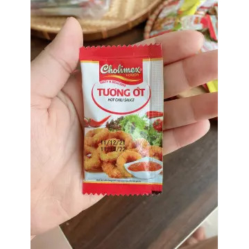 Thùng tương ớt / tương cà cholimex gói 10gr -