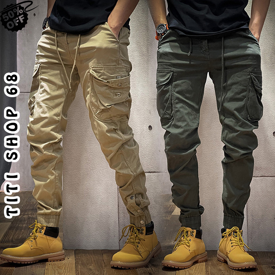 JG8- Quần Jogger Túi Hộp Cao Cấp Chuẩn Hàng Xuất Hàn