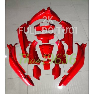 Dàn áo Satria 2000 Đỏ tươi
