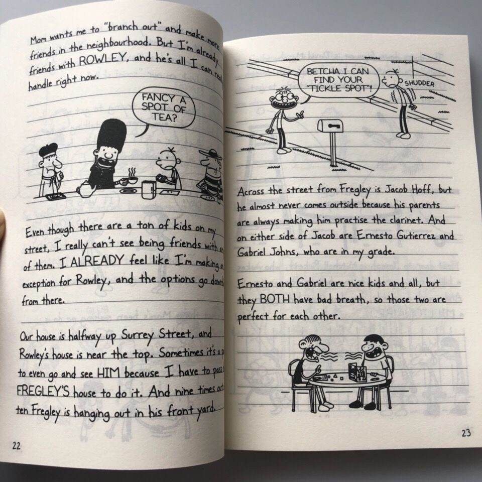 DIARY OF A WIMPY KID  - Nhật ký chú bé nhút nhát, có file nghe