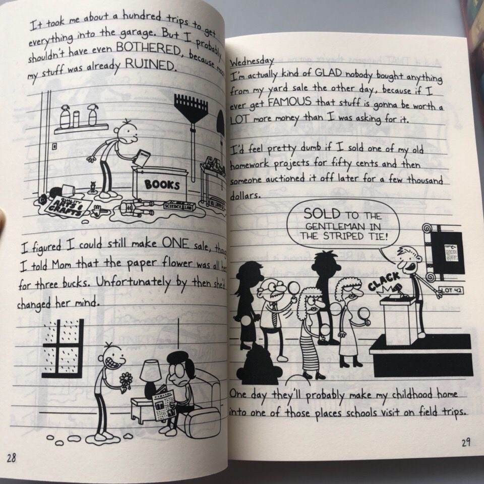 DIARY OF A WIMPY KID  - Nhật ký chú bé nhút nhát, có file nghe