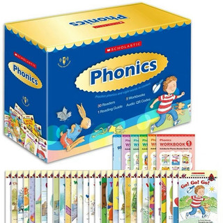 Scholastic phonic booster books, có auto