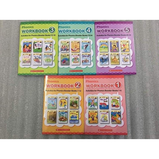 (Bộ Nhập ) SCHOLASTIC PHONIC BOOSTER BOOKS, có auto
