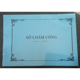 Sổ chấm công