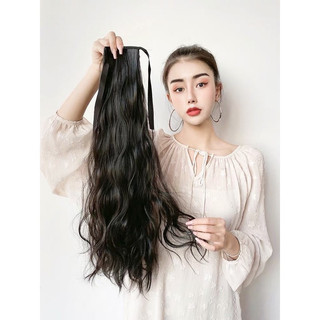 Tóc giả nữ đẹp🌸freeship🌸tóc giả buộc xù dài ms024