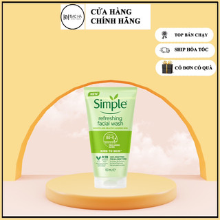 Sữa Rửa Mặt Simple Refreshing Facial Wash 150ml