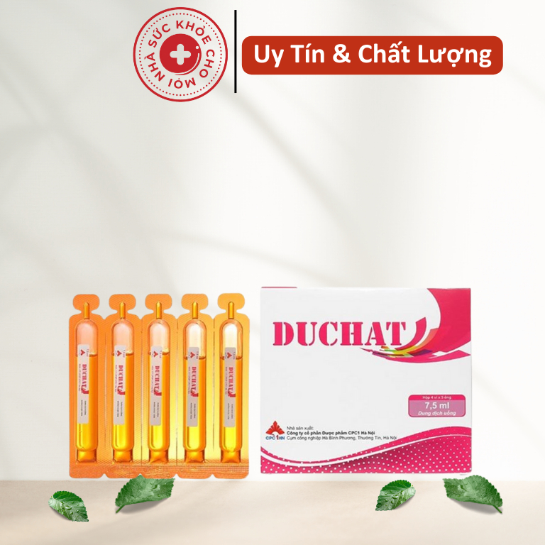 Dung dịch uống Duchat cho bé bổ sung vitamin khoáng chất giúp bé phát triển toàn diện.suckhoechomoinha
