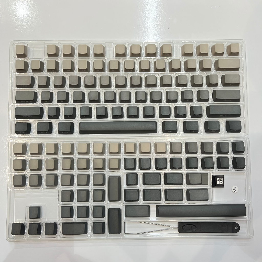 Bộ keycap polar day OEM Ninja xuyên led chất liệu PBT doubleshot 134 nút chính hãng