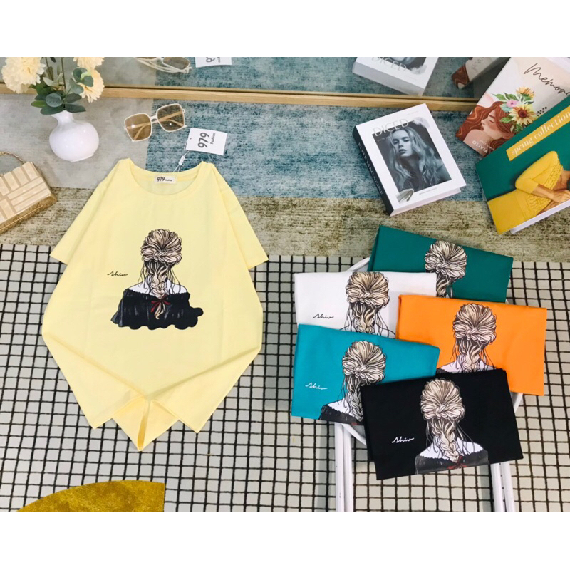 Áo thun thái nữ 979 form VỪA