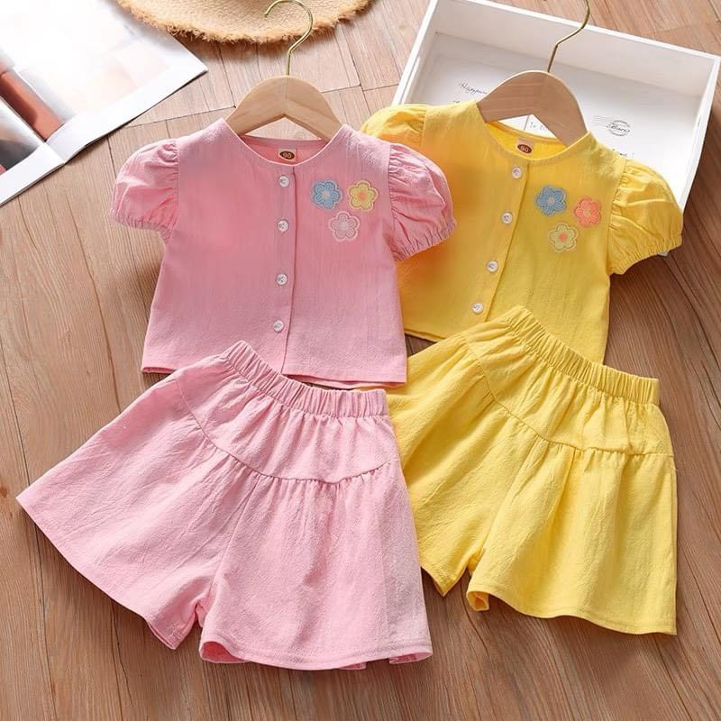 SET Đũi in hoa cho bé gái 5kg -  16kg siêu HOT 2023