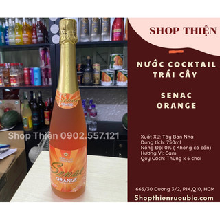 Nước cocktail trái cây tây ban nha senac 750ml-màu cam
