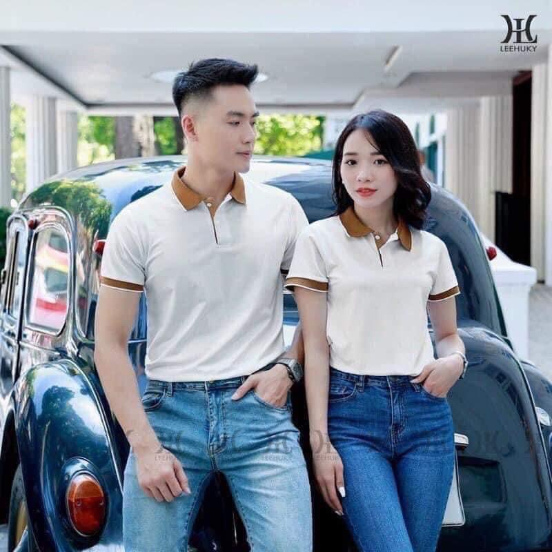 Áo polo nam, áo có cổ nam chất liệu cotton cá sấu