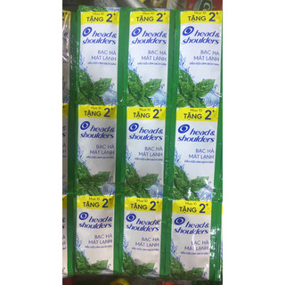 COMBO 3 dây Dầu gội đầu Head&shoulders
