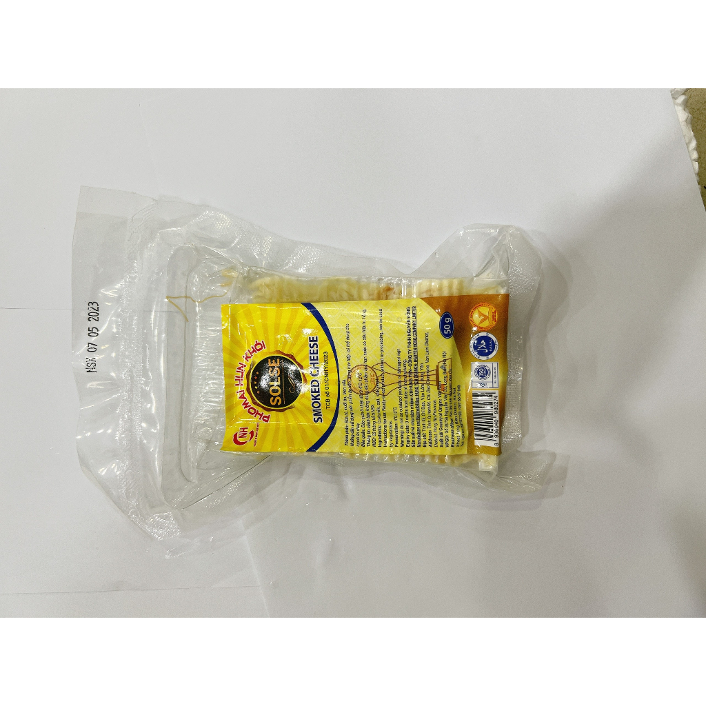 Phomai hun khói Solse , phomai kéo sợi sữa bò nhập khẩu Nga 50g